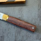 Coltello Pieghevole - Josè Da Cruz - Manico in Brazilian Ironwood
